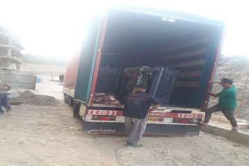 حمل پنجره های الومینومی