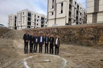 مراسم کلنگ زنی بلوک H