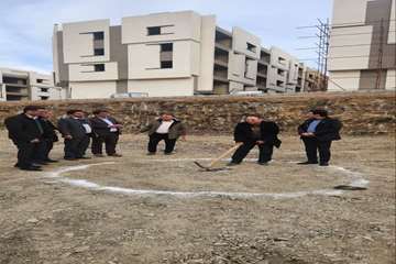 مراسم کلنگ زنی بلوک H